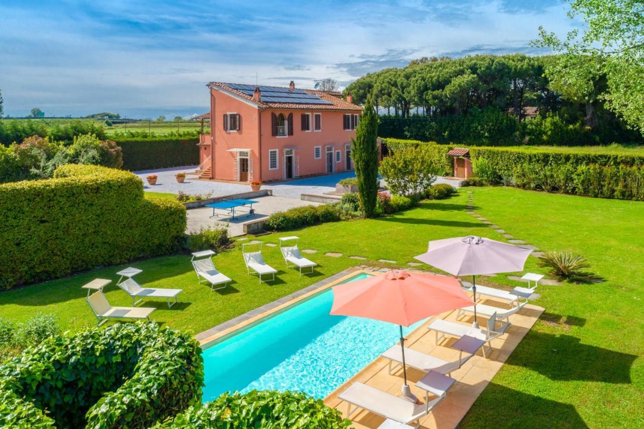 Villa Rossa Pisa Bagian luar foto
